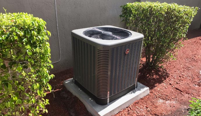 Newly installed AC