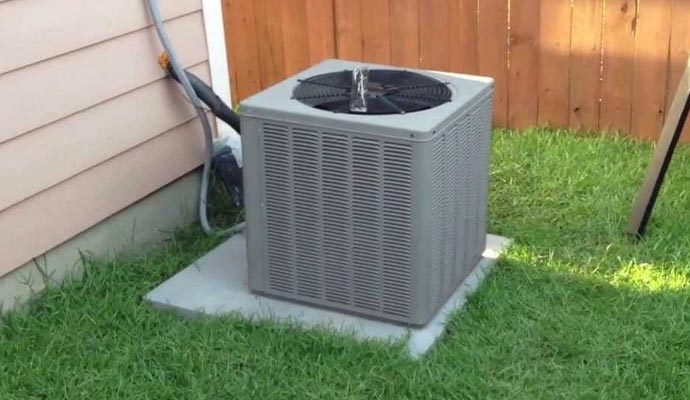 Cleaned heat pump